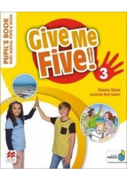 Give Me Five! 3 Pupil's Book + online Student App