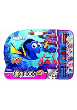 Giga Block - Zestaw dla artysty 5w1 - Dory