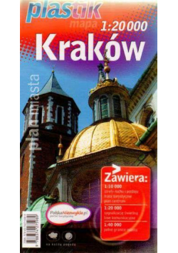 Plan miasta - Kraków PLASTIK  DEMART