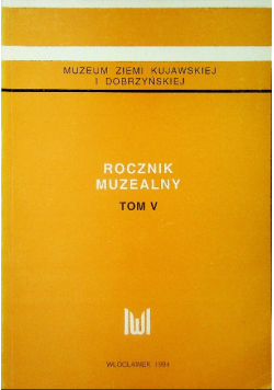 Rocznik muzealny tom V