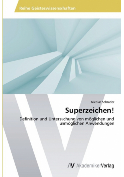 Superzeichen!