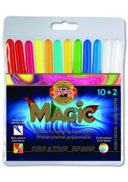 Flamastry Magic 10+2 kolory