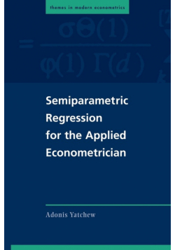Semiparametric Regression for the Applied Econometrician
