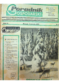 Poradnik gospodarski Nr 1 do 52