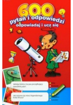600 pytań i odpowiedzi Czerwona
