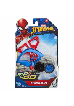 Pojazd Rip n Go Spider-Ham niebieski