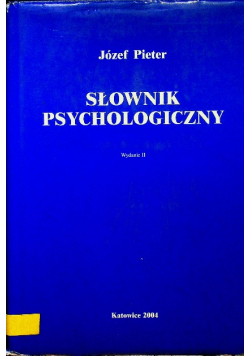 Słownik psychologiczny