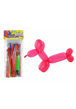 Balony długie z pompką 20szt