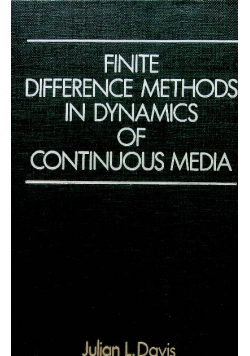 Finite difference methods in dynamics of continuous media