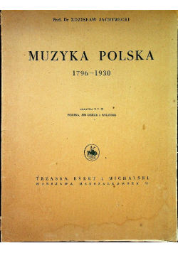 Muzyka polska 1976 - 1930 1932 r.