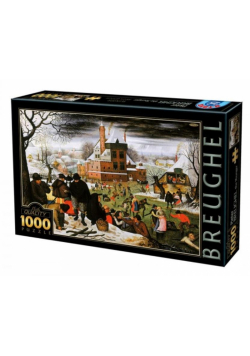 Puzzle 1000 Brueghel, Cztery pory roku - Zima