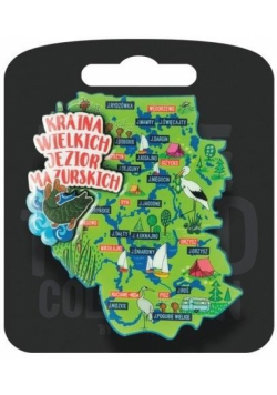 Magnes I love Poland Mazury ILP-MAG-C-MAZ-06
