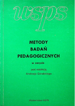 Metody badań pedagogicznych