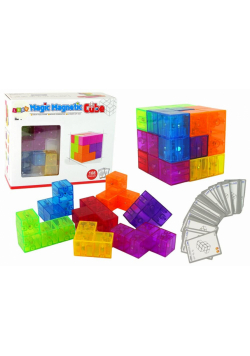 Magiczna kostka magnetyczna do układania 7el
