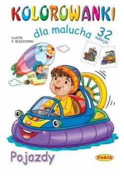 Kolorowanki dla malucha - Pojazdy