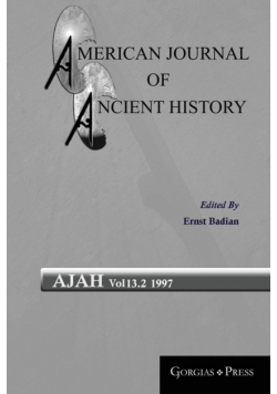 American Journal of Ancient History 13.2