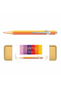 Długopis Warm Rainbow w złotym etui
