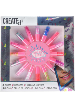 Mini błyszczyk do ust 16 szt. CREATE IT!