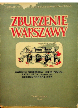 Zburzenie Warszawy 1946 r