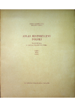 Atlas historyczny Polski Mazowsze w drugiej połowie XVI wieku