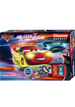 Carrera Go!!! Disney Cars - Glow Racers 6,2m