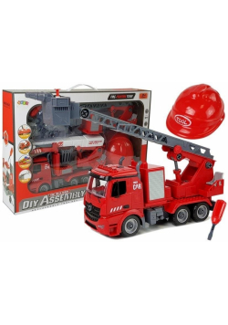 Zestaw DIY Wóz strażacki 2w1