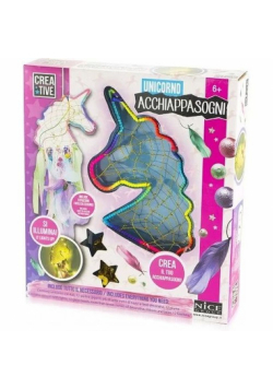 Magiczny Jednorożec świecący łapacz snów