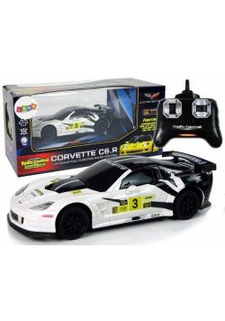 Corvette C6.R 1:24 zdalnie sterowane białe