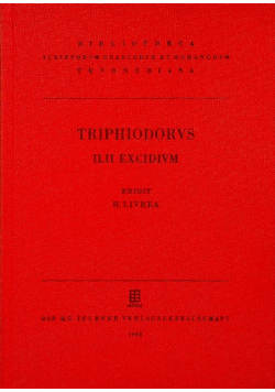 Triphiodorvs Ilii Excidivm