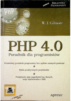 PHP 4.0. Poradnik dla programistów