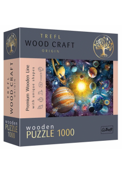 Puzzle drewniane 1000 Układ Słoneczny TREFL