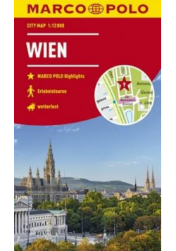 Plan Miasta Marco Polo. Wiedeń w.2018