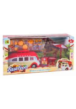 Auto wycieczkowe fast food 25 cm + akcesoria