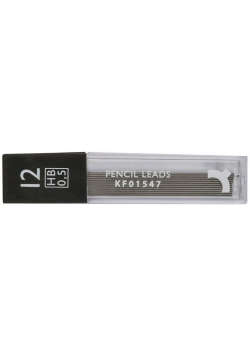 Grafity do ołówków 0.5mm HB 12szt (12szt)