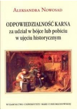 Odpowiedzialność karna za udział w bójce...