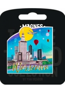 Magnes I love Poland Warszawa ILP-MAG-B-WAR-31