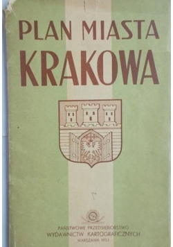 Plan Miasta Krakowa