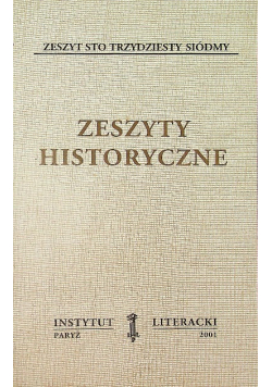 Zeszyty historyczne 137