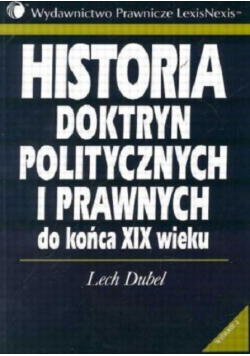 Historia doktryn politycznych i prawnych do końca XIX wieku