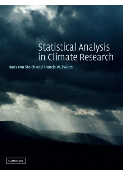 Statistical Analysis in Climate Research