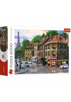 Puzzle 6000 Uliczka Paryża TREFL