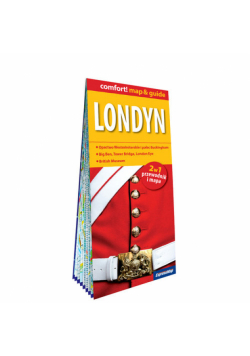 Londyn laminowany map&guide (2w1: przewodnik i mapa)