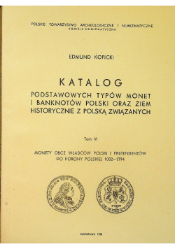 Katalog monet i banknotów Polskich Tom VI