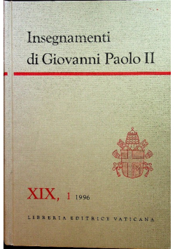 Insegnamenti di Giovanni Paolo II tom X część 1