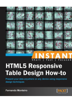 Instant HTML5 Responsive Table Design How-to