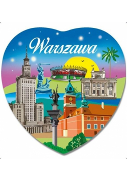 Magnes I love Poland Warszawa ILP-MAG-C-WAR-39