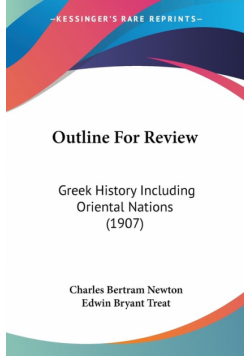 Outline For Review