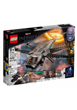Lego SUPER HEROES 76186 Helikopter Czarnej Pantery