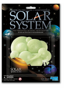 Glow in the dark - System Słoneczny 3D 4M