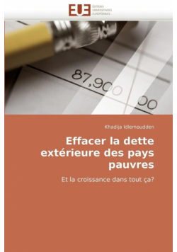 Effacer la dette extérieure des pays pauvres